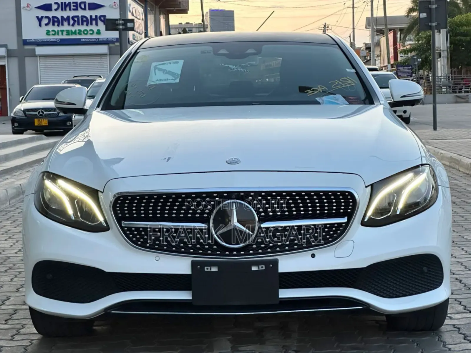 Mercedes-Benz E200 2016 White