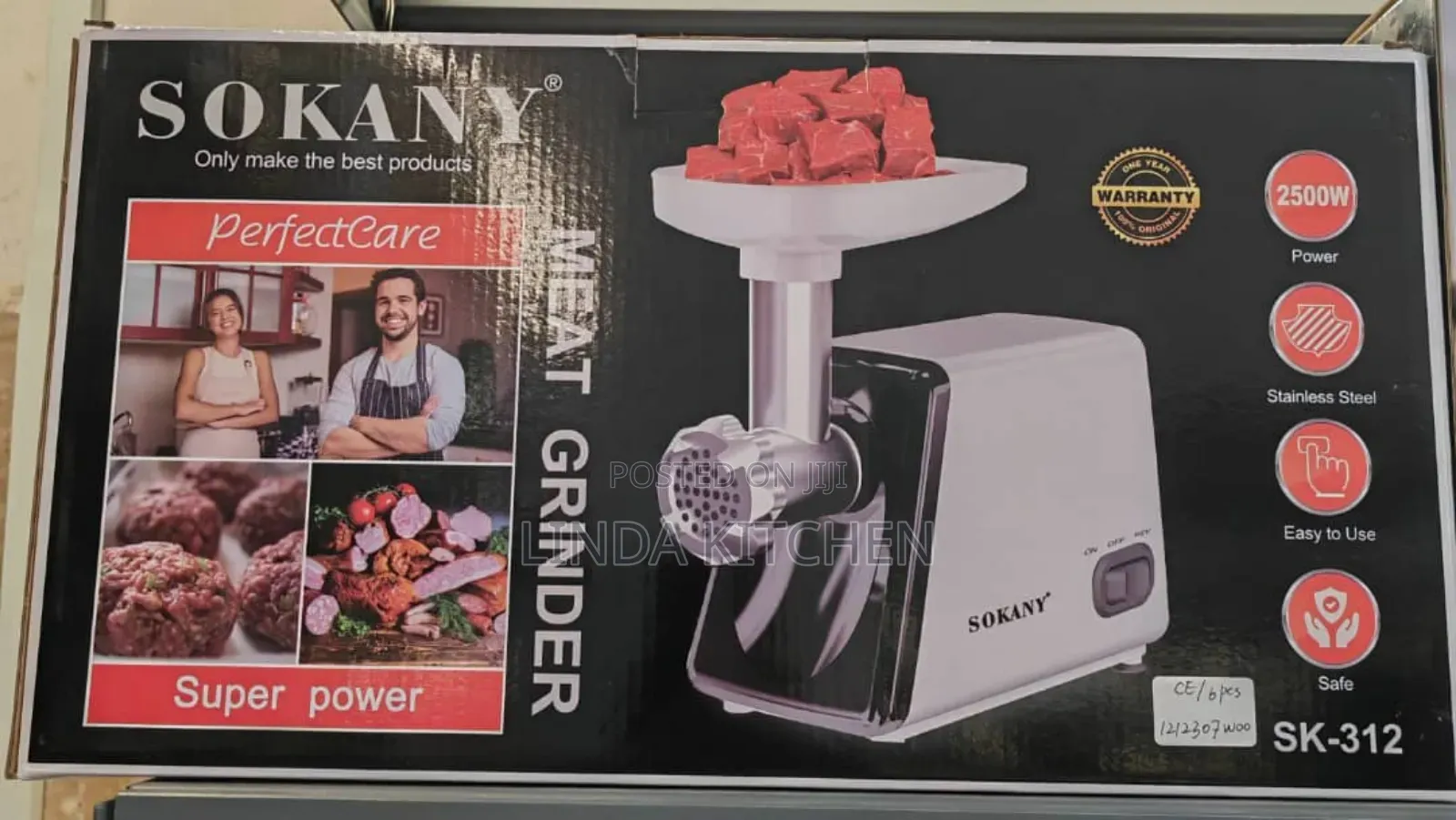 Sokany Meat Grinder