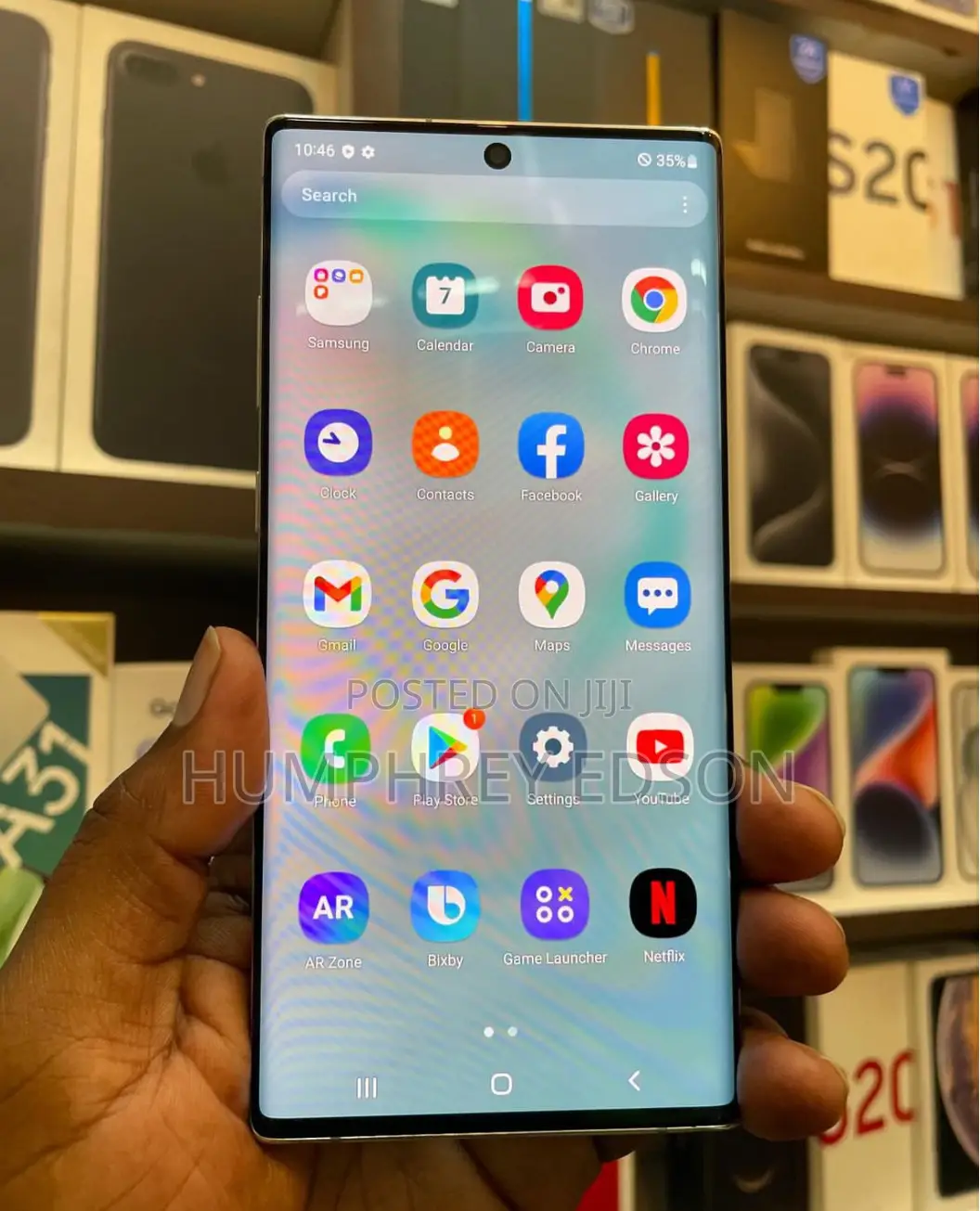 New Samsung Galaxy Note 10 Plus 256 GB Gold