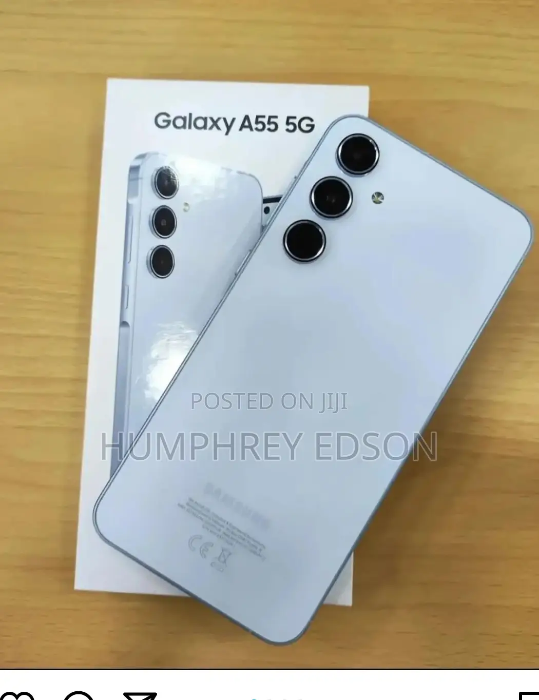 New Samsung Galaxy A55 128 GB White