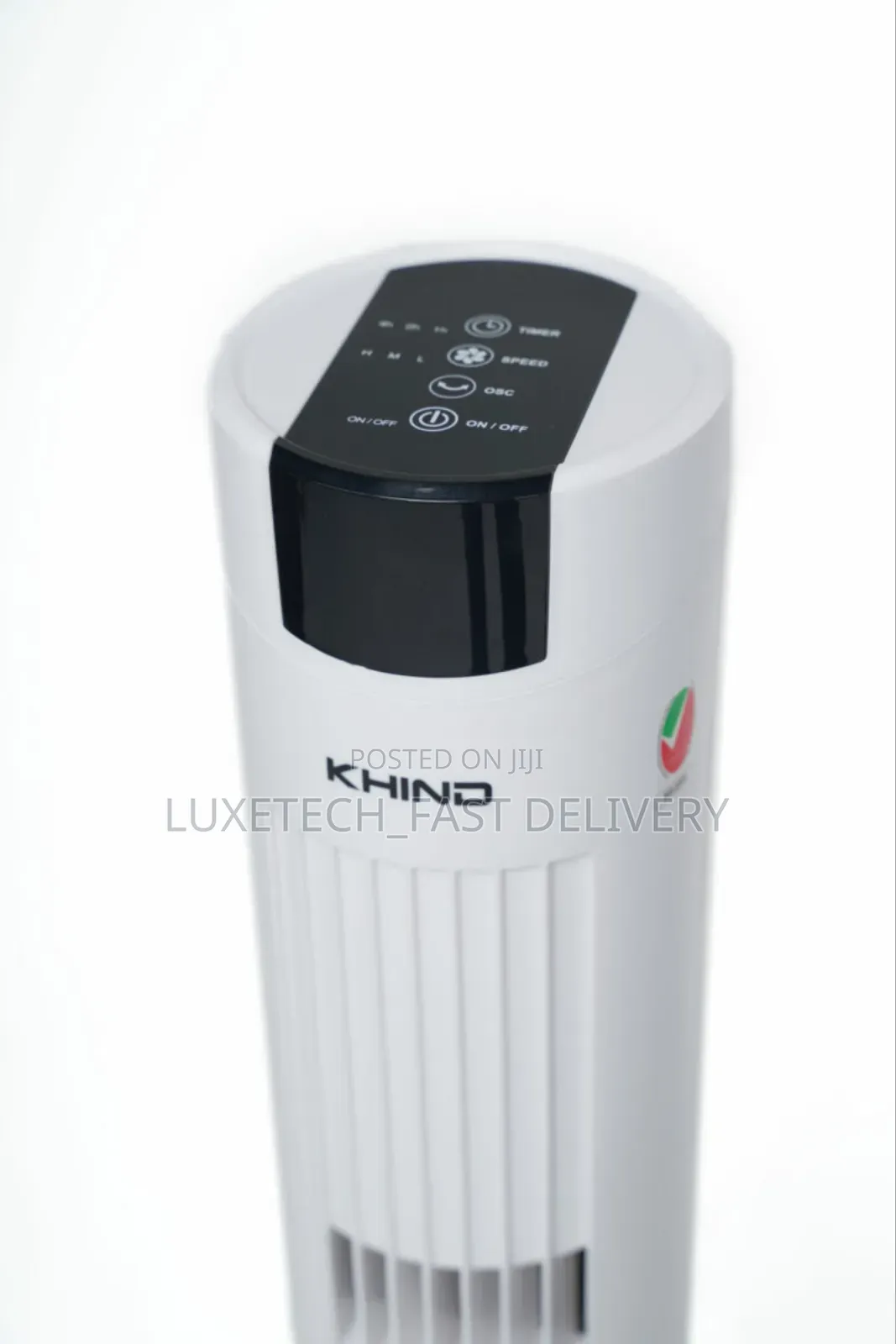 Premium Khind Tower Fan 31.3" With Remote, Timer, and Touch Controls