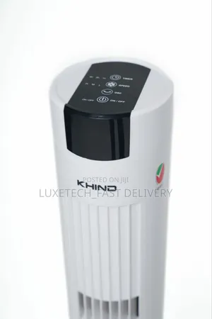 Premium Khind Tower Fan 31.3" With Remote, Timer, and Touch Controls