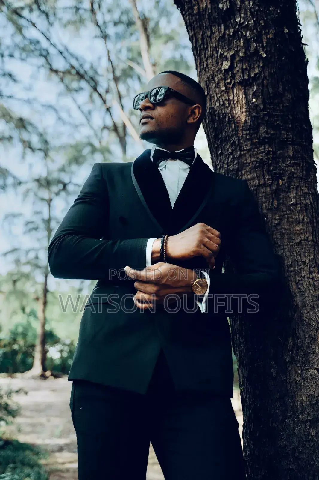 Suti Nyeusi Za Kiume/Black Suits