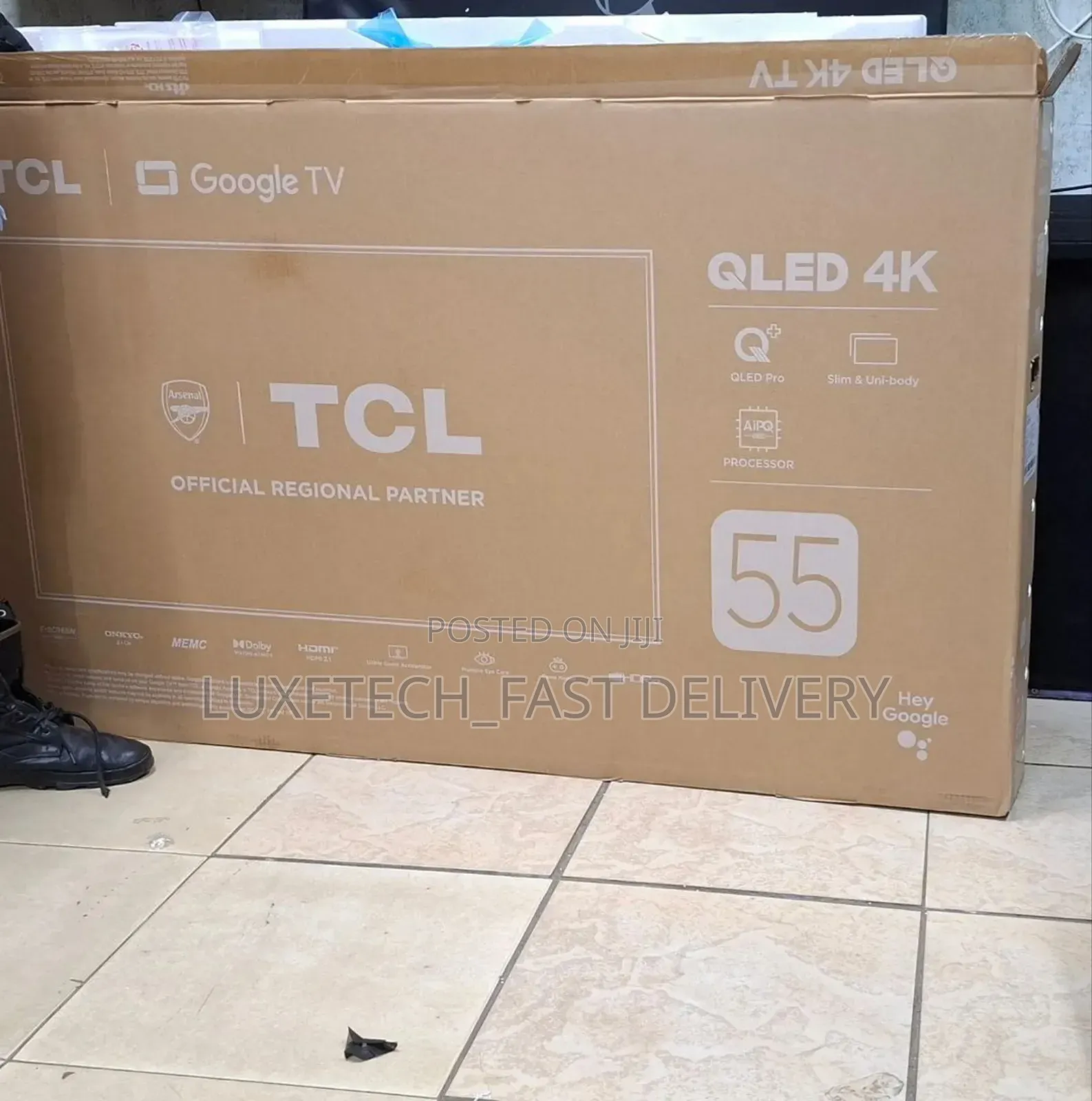 TCL 55 Inches Qled With Google Tv Operating System