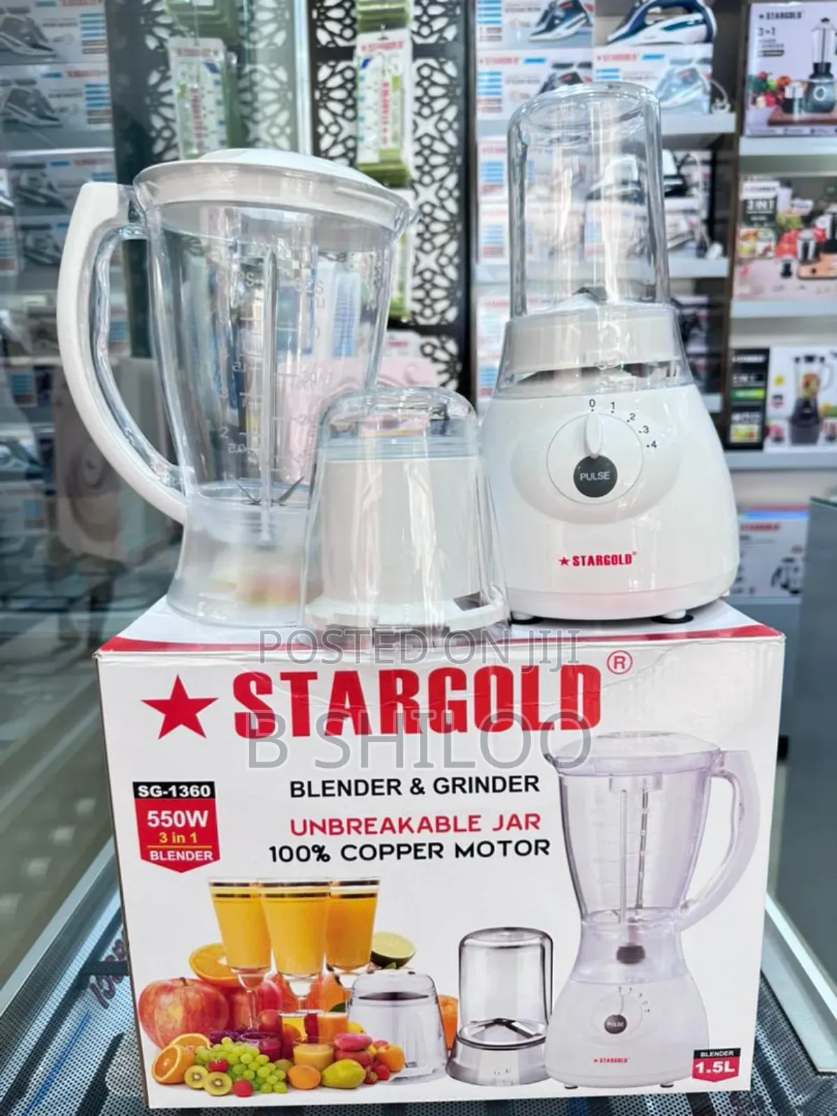 Stargold Unbreakable Jug Blender