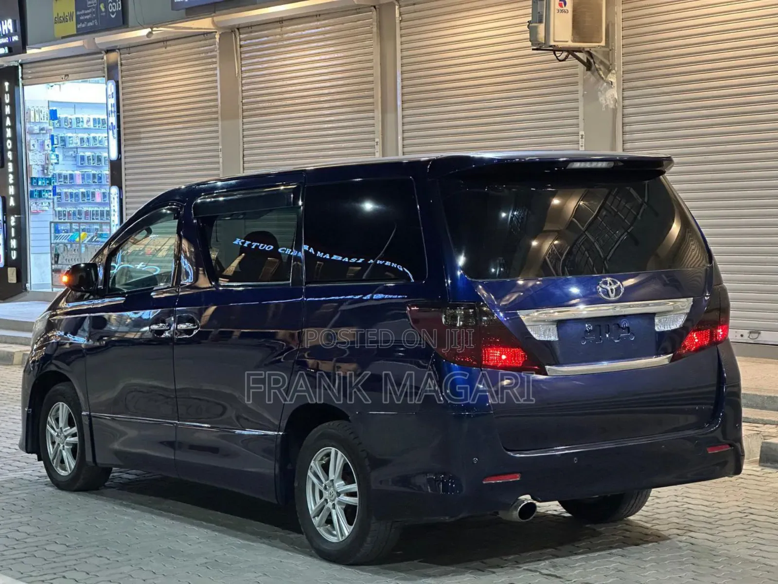 Toyota Alphard 2.4 Petrol FWD 2011 Blue