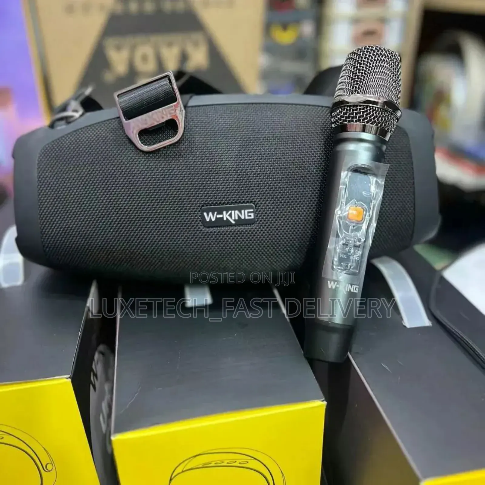 W-King X10 Portable Bluetooth Speaker Super Bass 1 Mic
