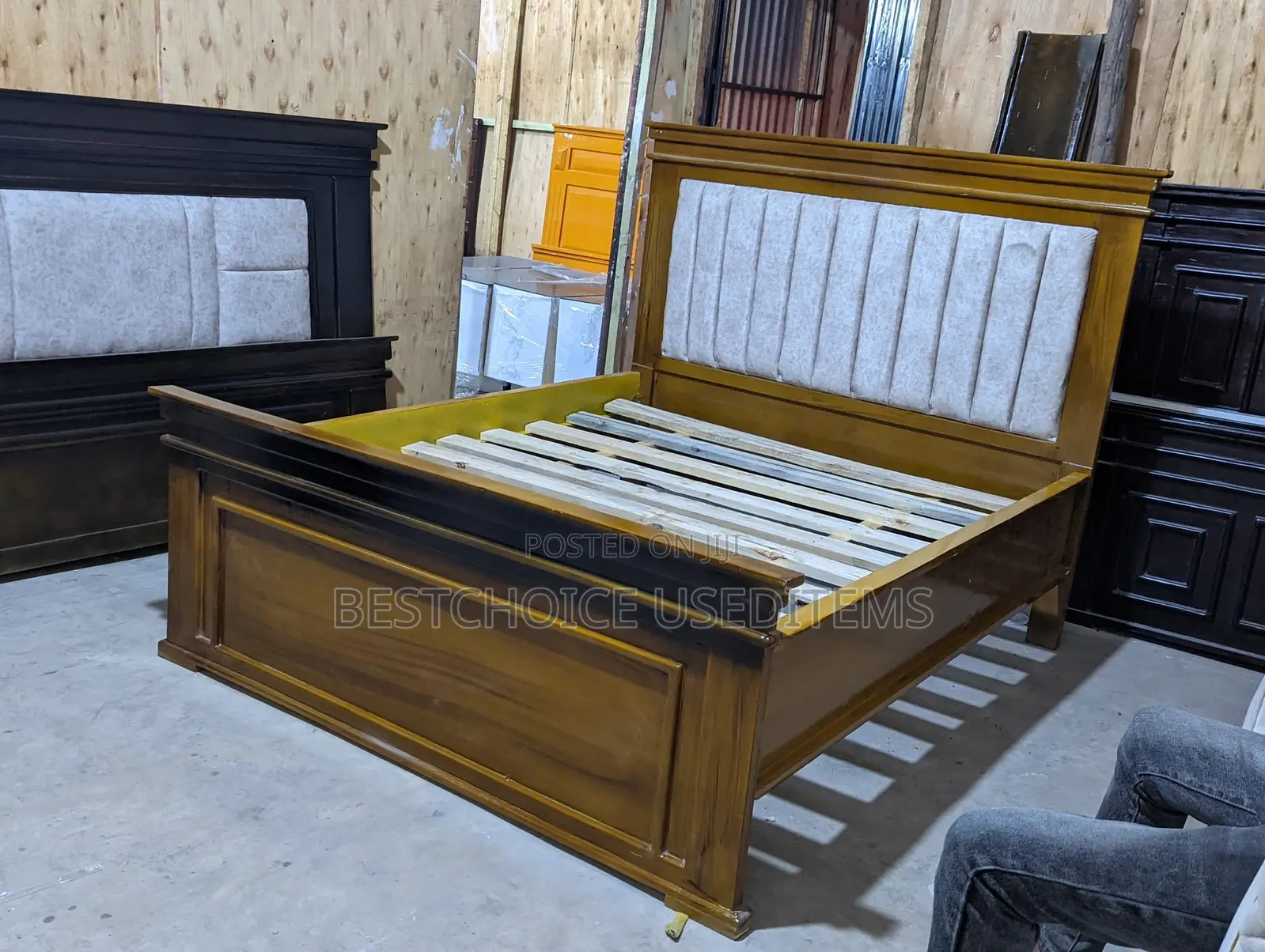 5/6 Mbao Ngumu/Hardwood Aina Ya Mtondoo Kitanda Imara Sana