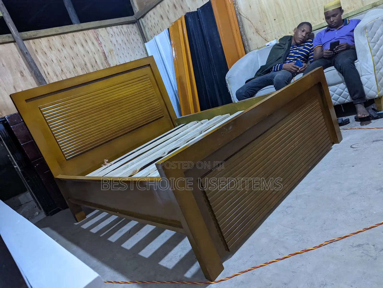 5/6 Mbao Ngumu/Hardwood Aina Ya Mtondoo Kitanda Imara Sana