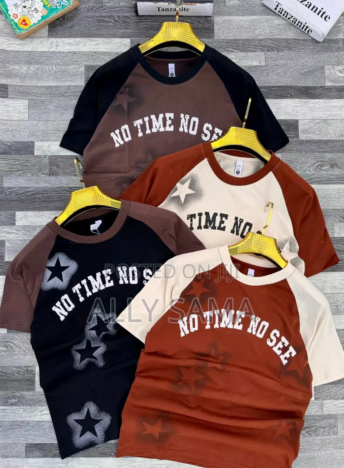 Mens Tshirt Cotton No Time No See