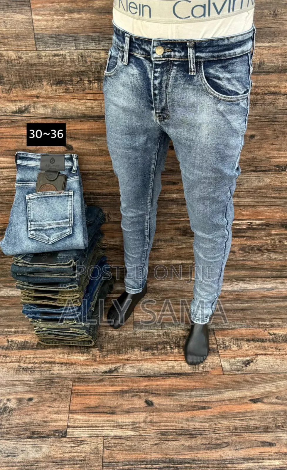 Mens Cloth Material Jeans