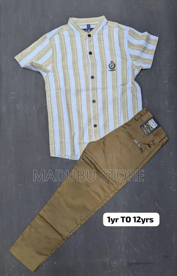 A Set of Trouser and Shirt to Children