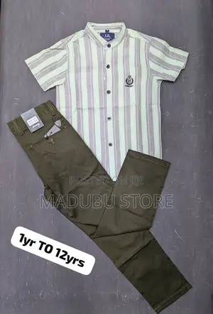 A Set of Trouser and Shirt to Children