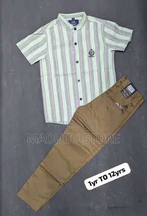 A Set of Trouser and Shirt to Children