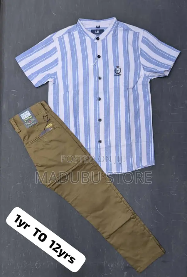 A Set of Trouser and Shirt to Children