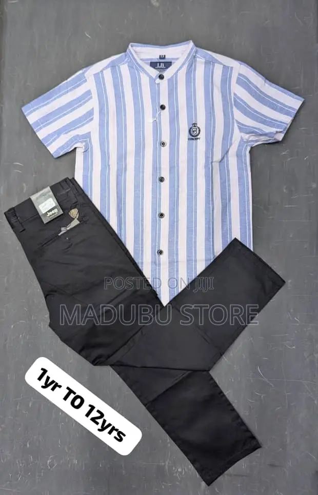 A Set of Trouser and Shirt to Children