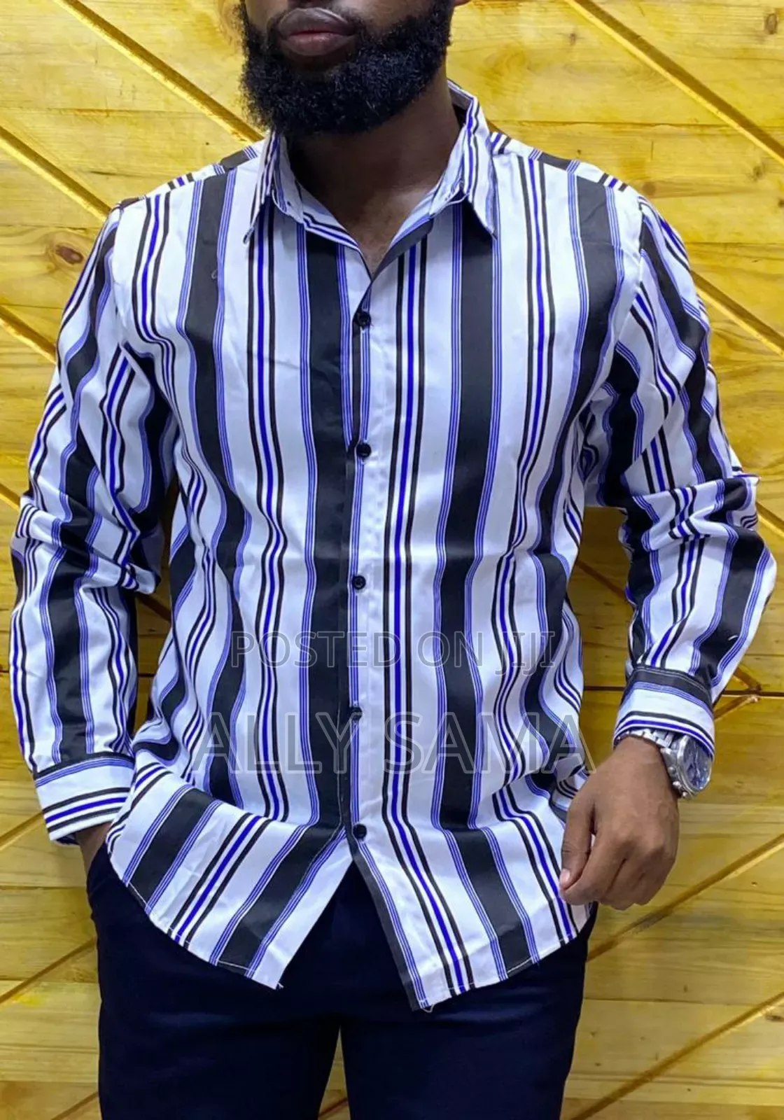 Mens Shirts Gold Draft Quality