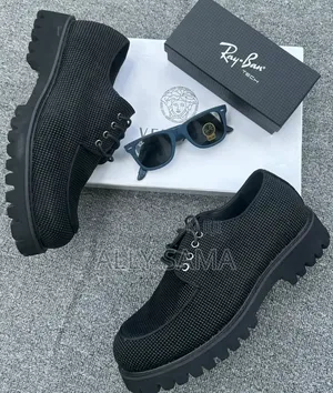 Mens Boots Moccasin Givench Black Ice