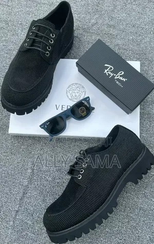 Mens Boots Moccasin Givench Black Ice