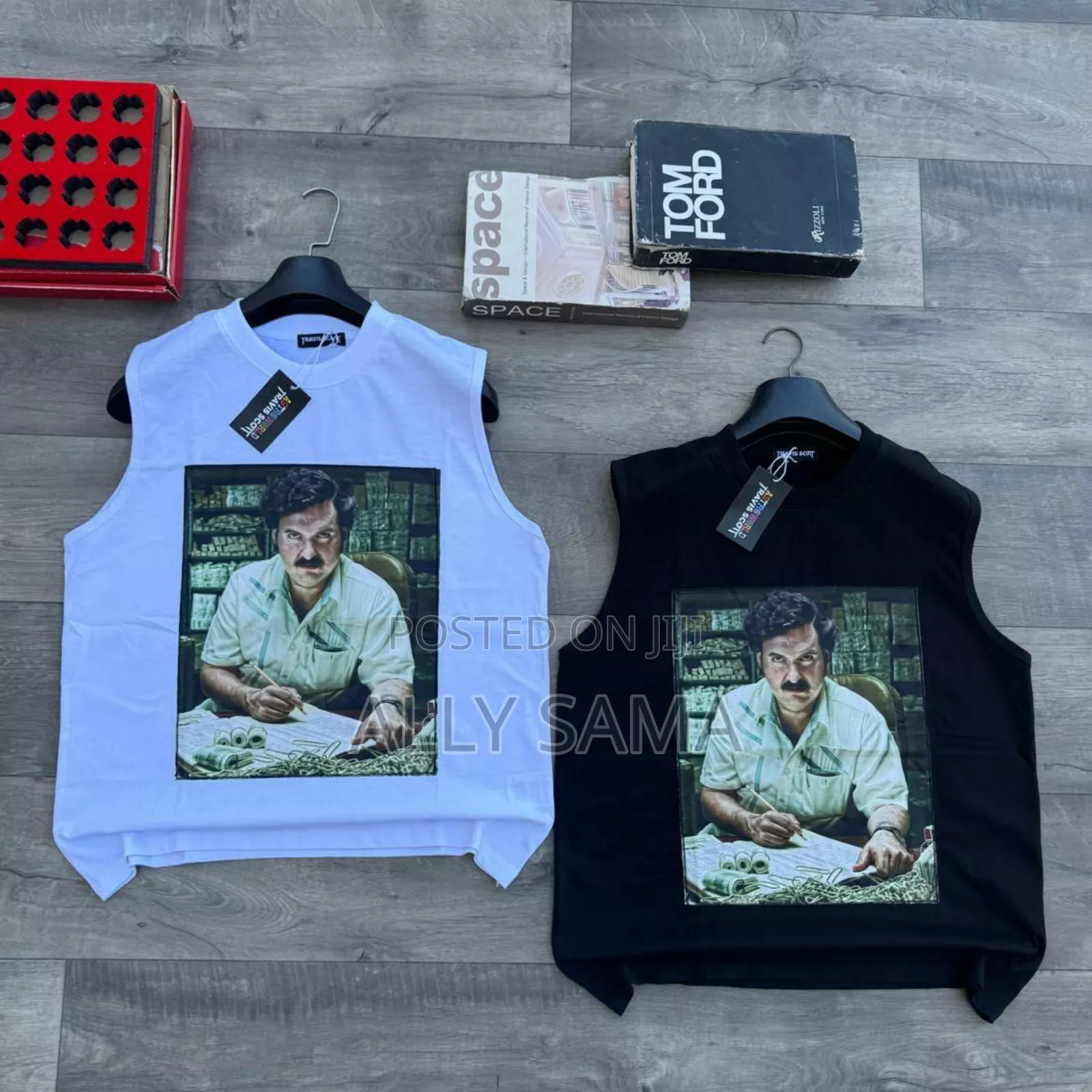 Mens Tshirt Vest Material Poly Cotton