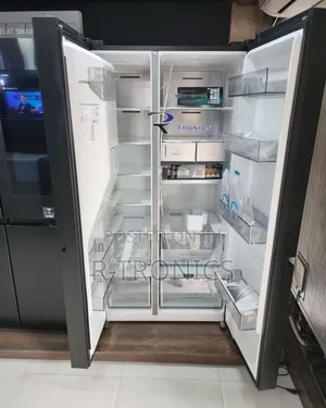 Hisense Fridge Side by Side With Water Dispenser , Icemaker
