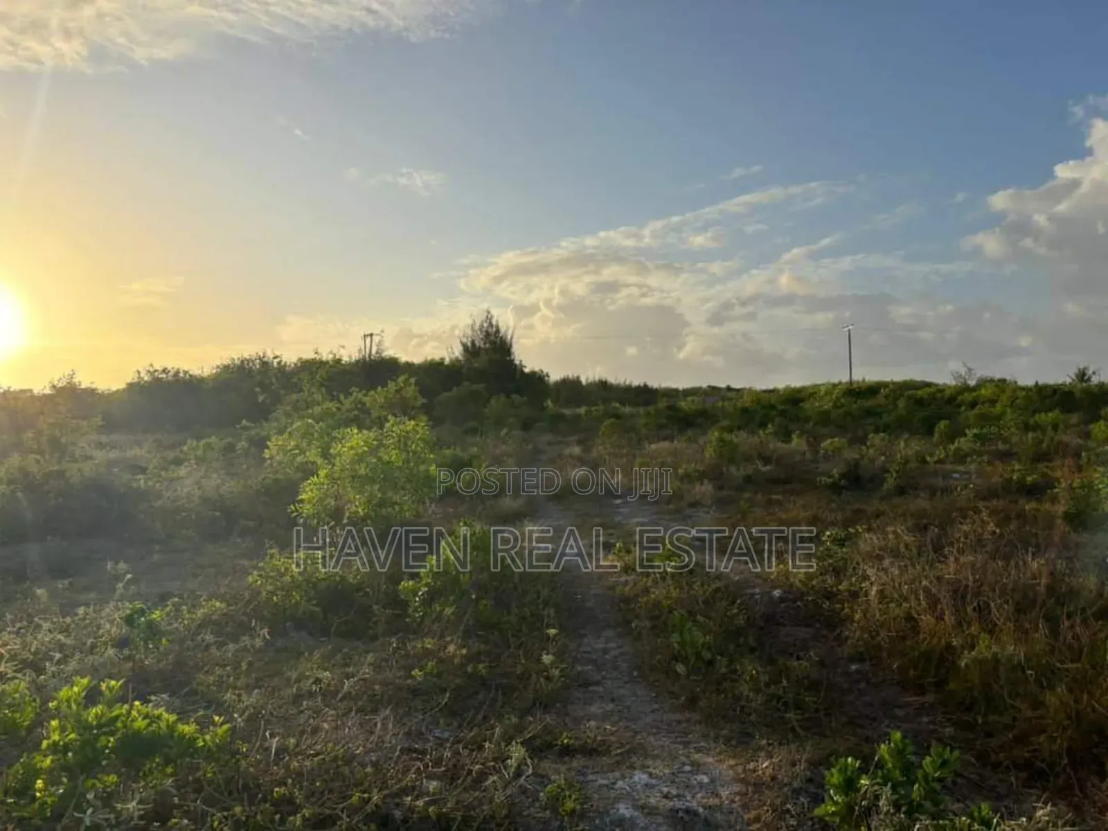 Beach Plot for Sale at Zanzibar