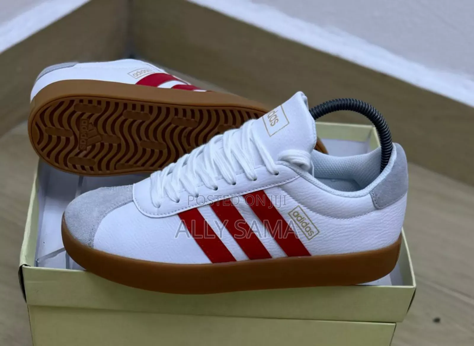 Mens Sneakers ADIDAS Material Leather