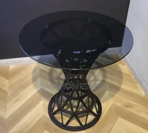Meza Ya Kioo 80*70 Cm
