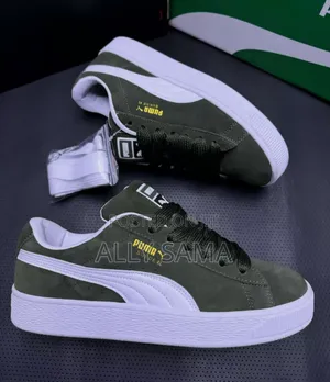 Mens Sneakers Puma Suede Material Leather