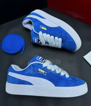 Mens Sneakers Puma Suede Material Leather