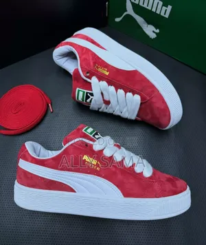 Mens Sneakers Puma Suede Material Leather