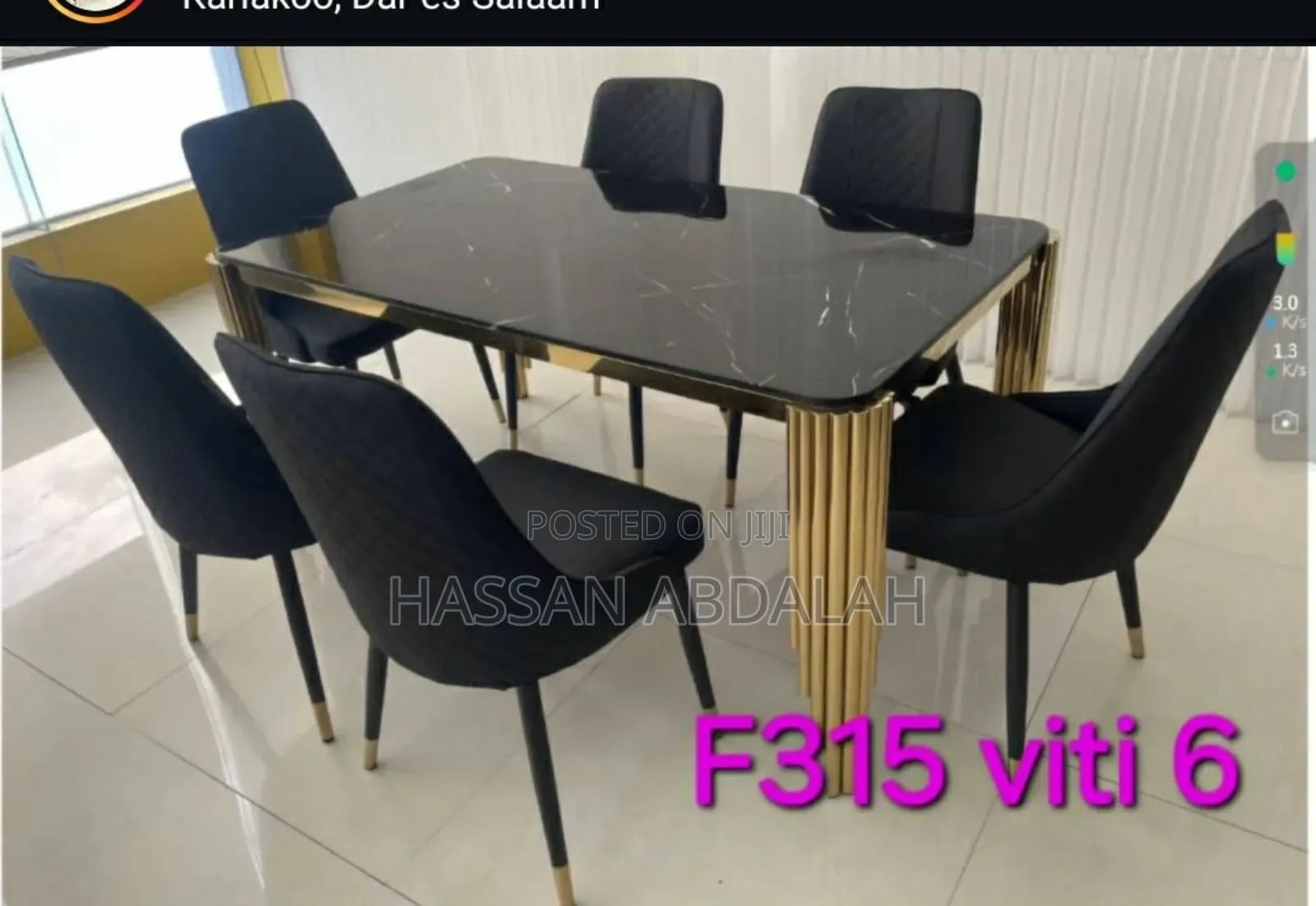 Daining Table Marble Ya Viti 6