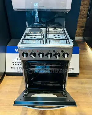 Alitop Cooker 3 Gas 1 Electric Hob + Electric Oven 50x50cm