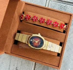Green Red Rolex Watch
