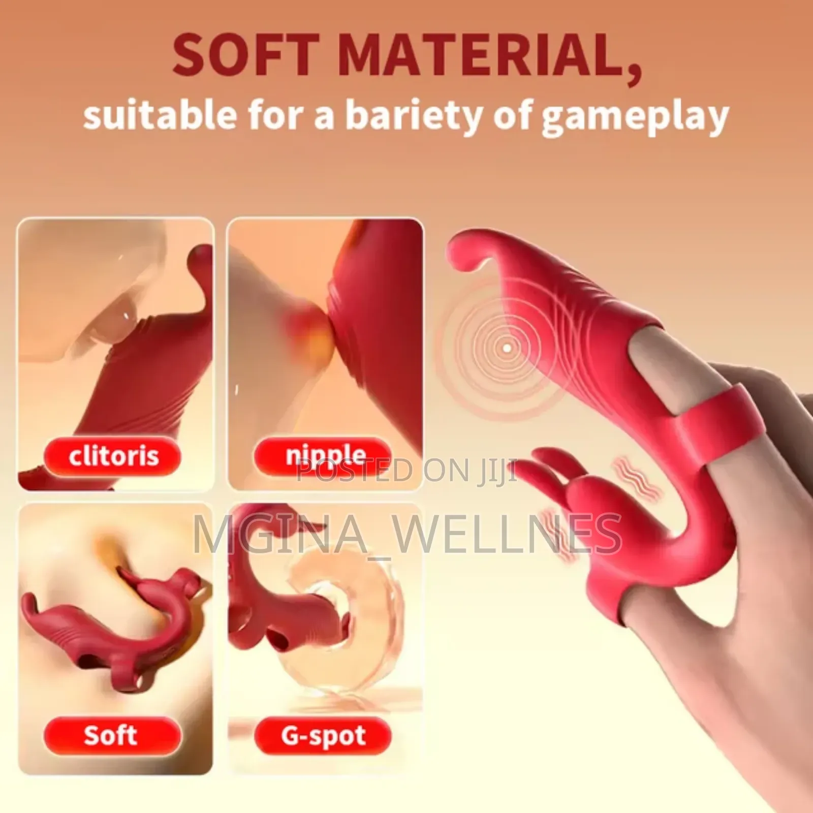 Vibrating Fingers Sleeves