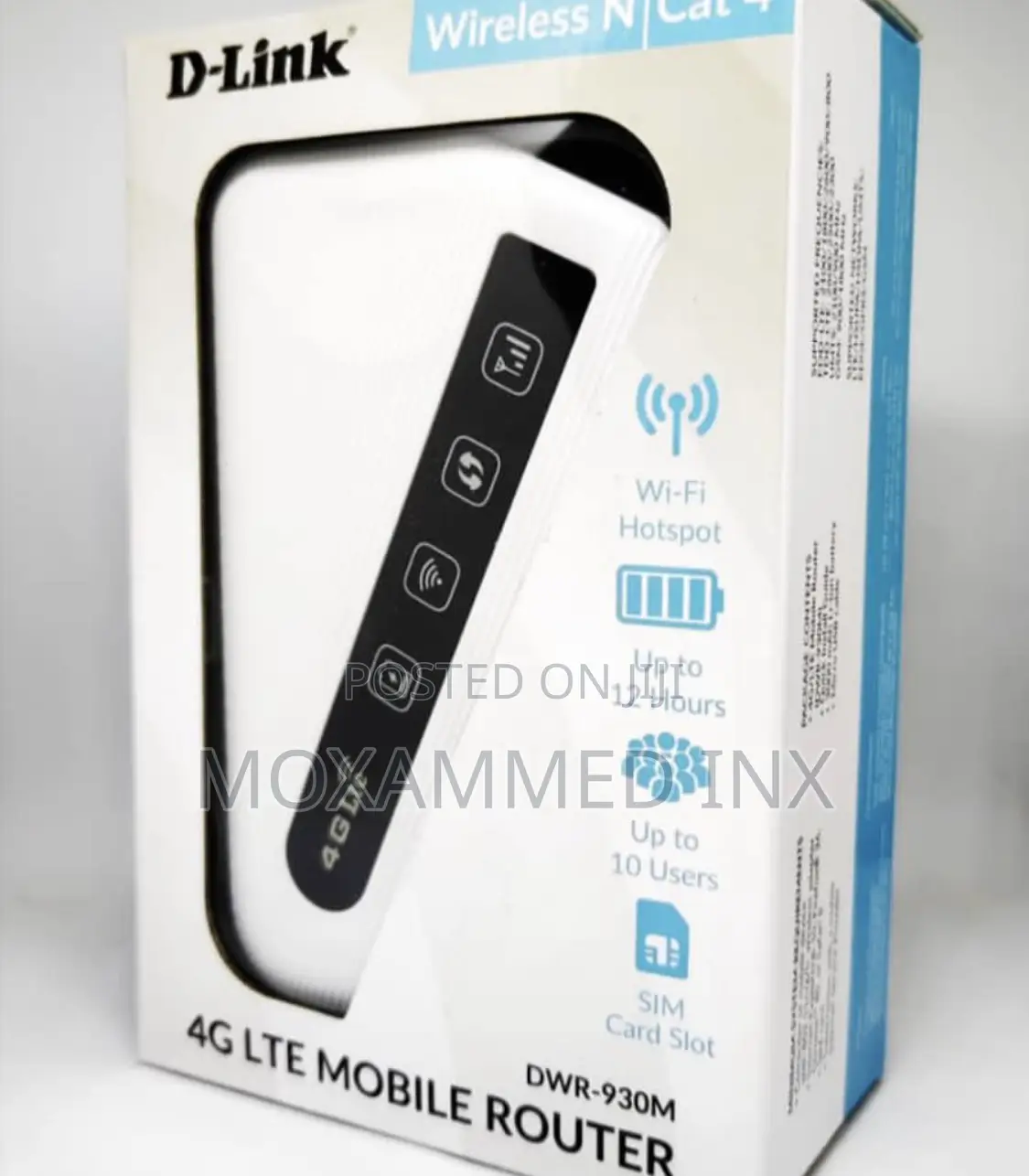 D-link 4G LTE Mobile Wi-fi Model : DWR930M/A2