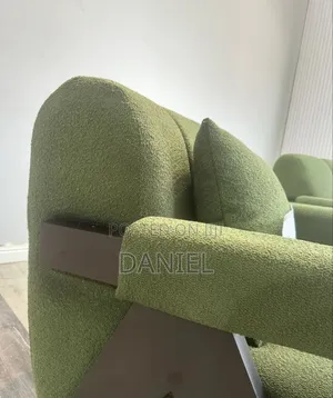 Sofa Arm Chair Mbili Rangi Ya Kijani