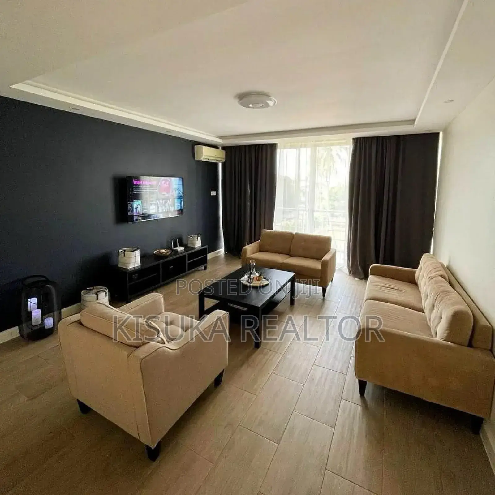 Furnished 3bdrm Apartment in Mikocheni for rent
