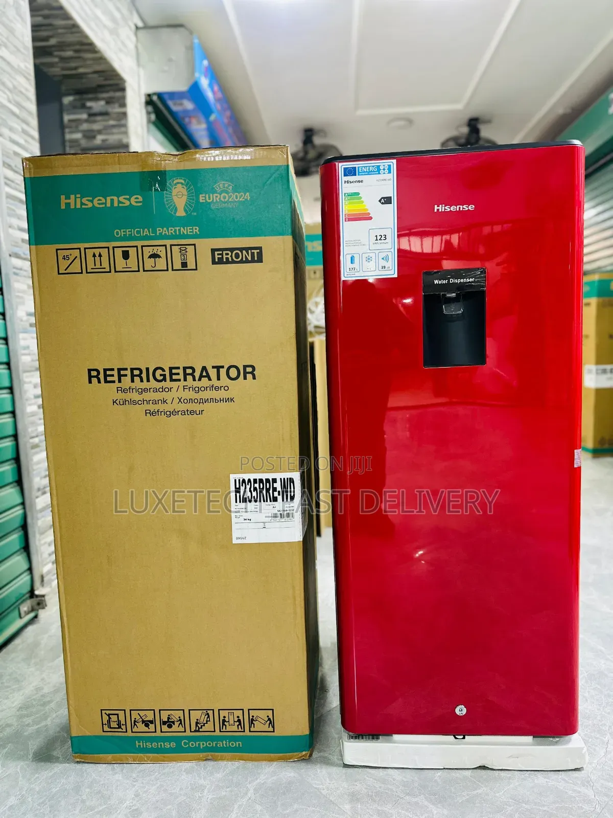 Hisense Refrigerator 177 Liters With Water Dispenser
