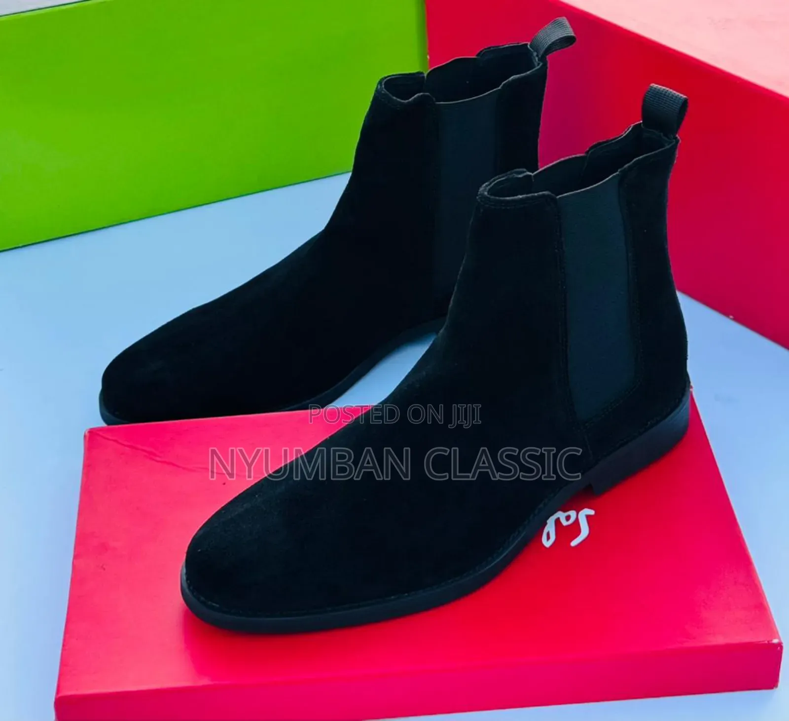 High Ankle Mean Shoes