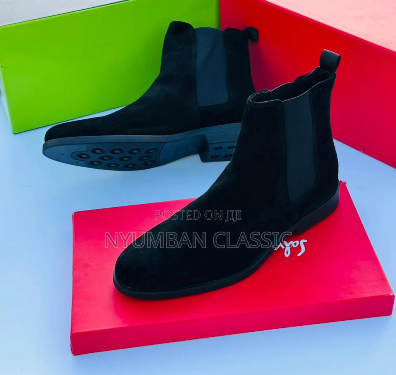 High Ankle Mean Shoes