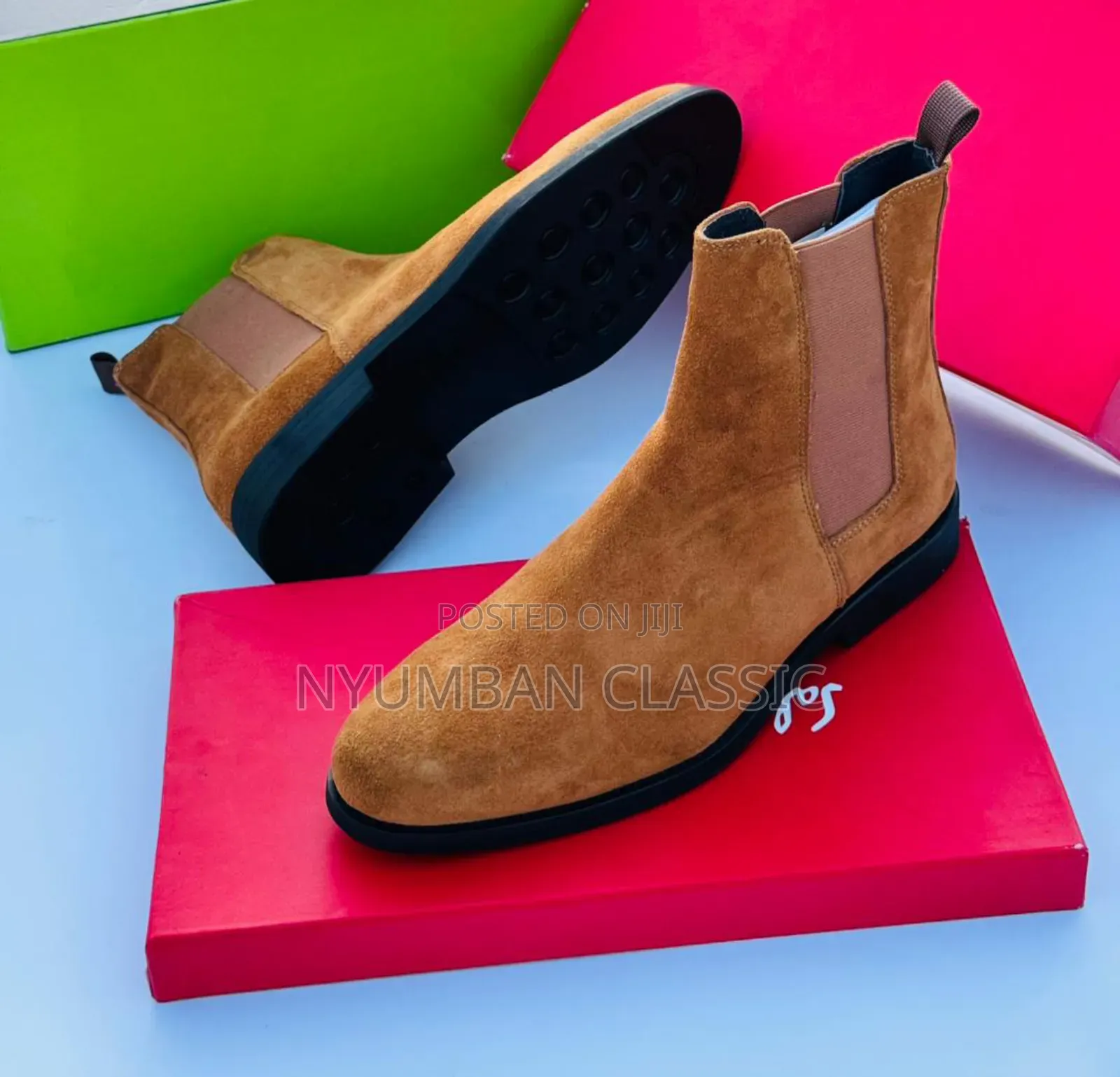 High Ankle Mean Shoes