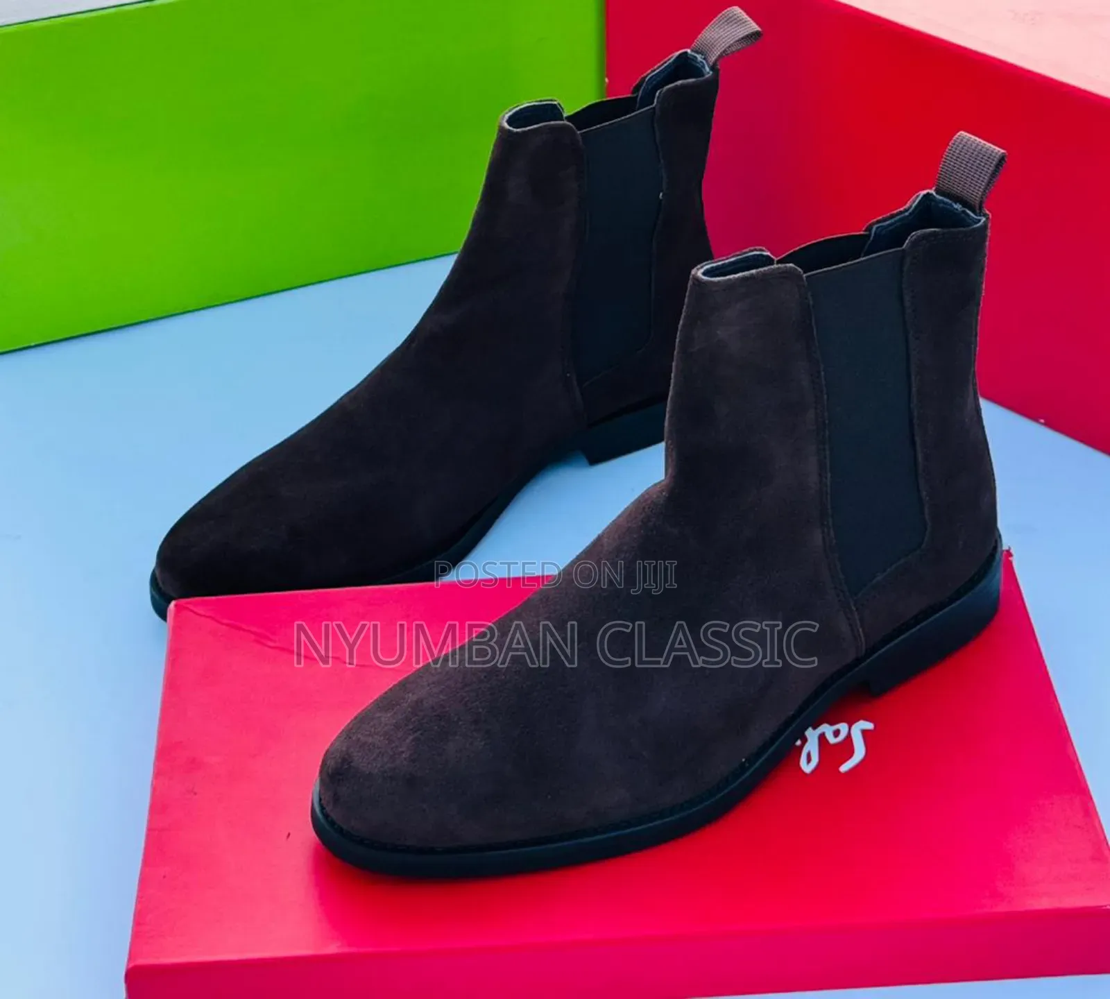 High Ankle Mean Shoes