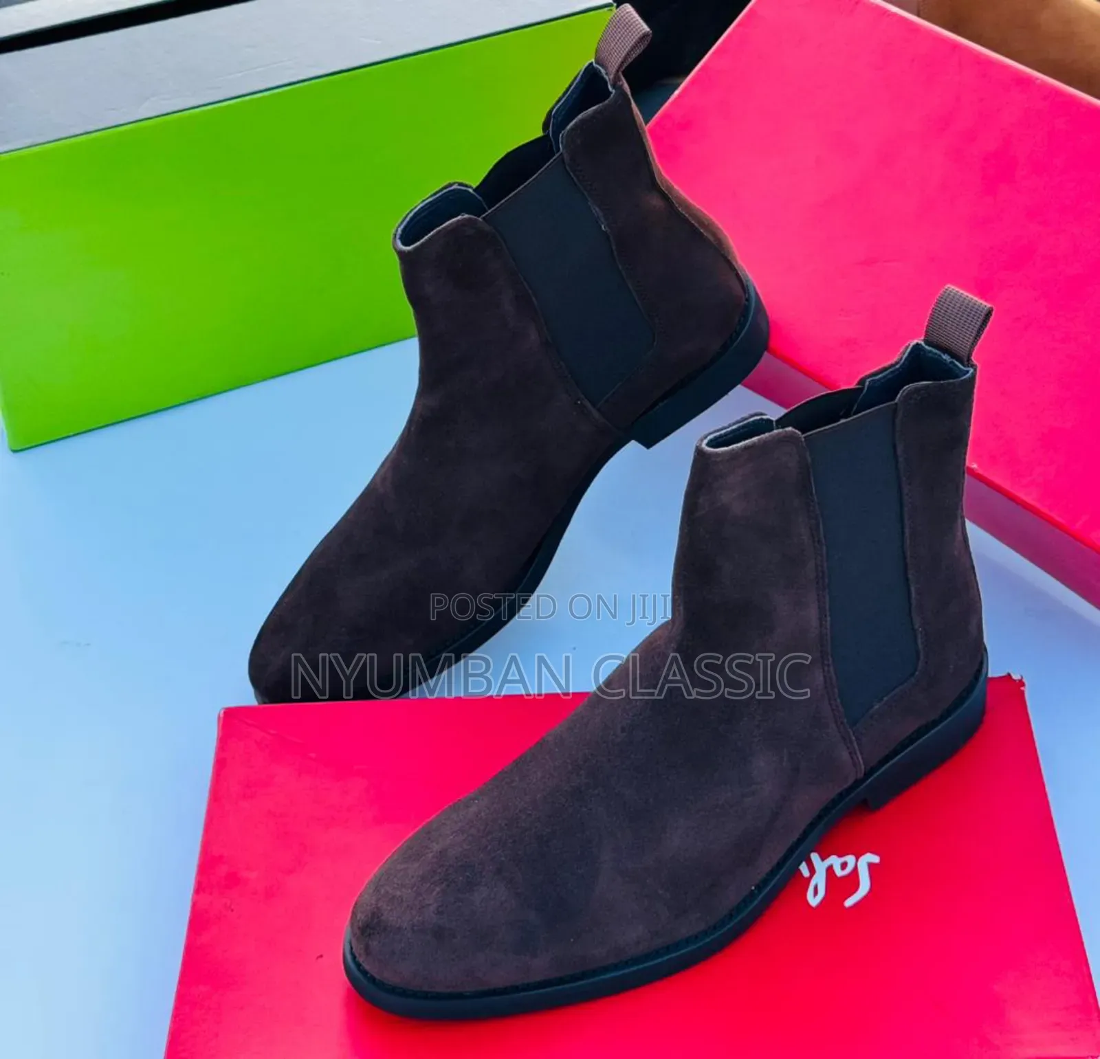 High Ankle Mean Shoes