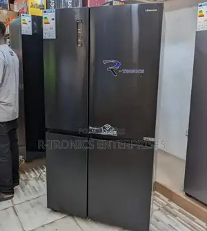 Hisense Refrigerator 637litres Side by Side, LED Touch, Wifi
