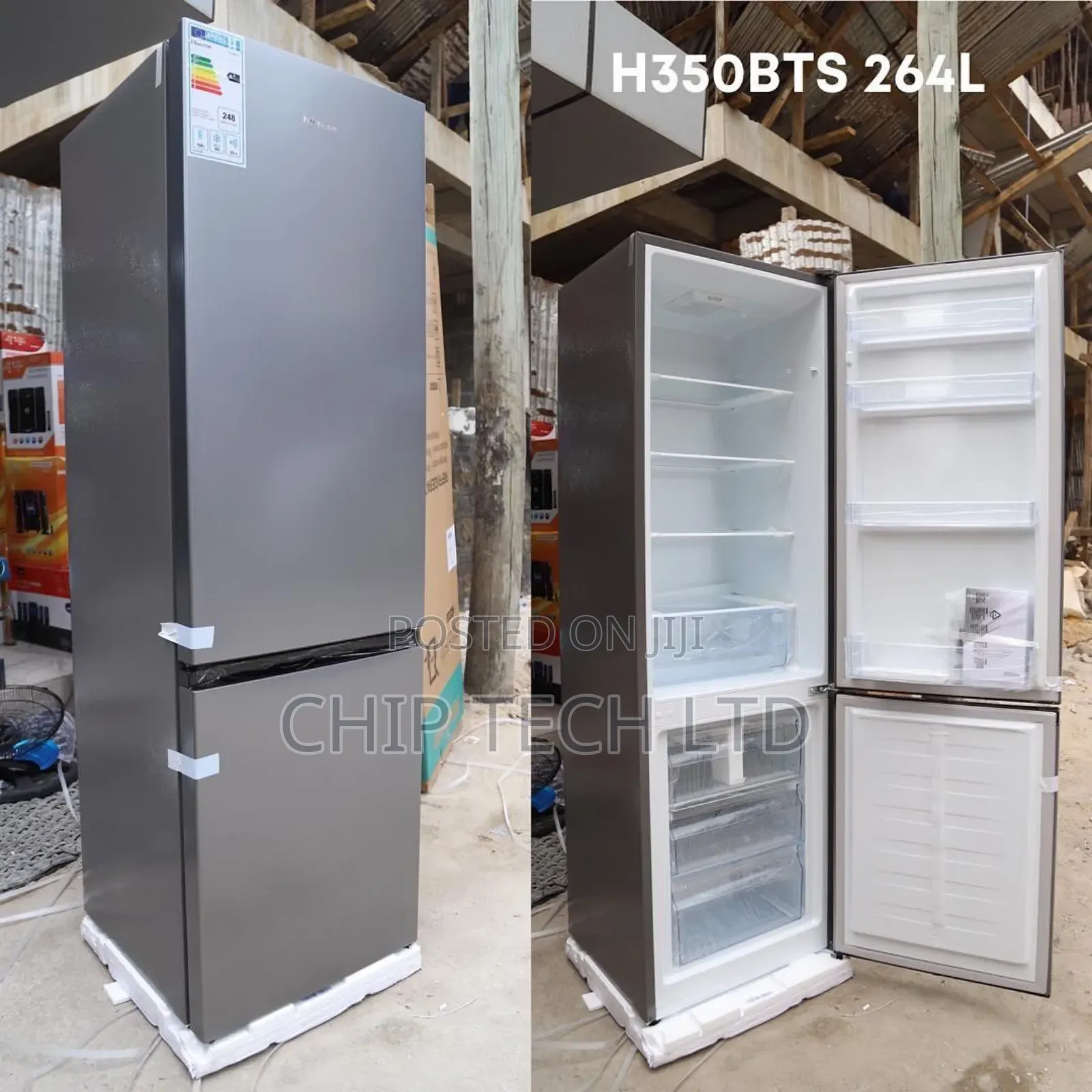 Hisense Refrigerator H350BTS 264 Liters