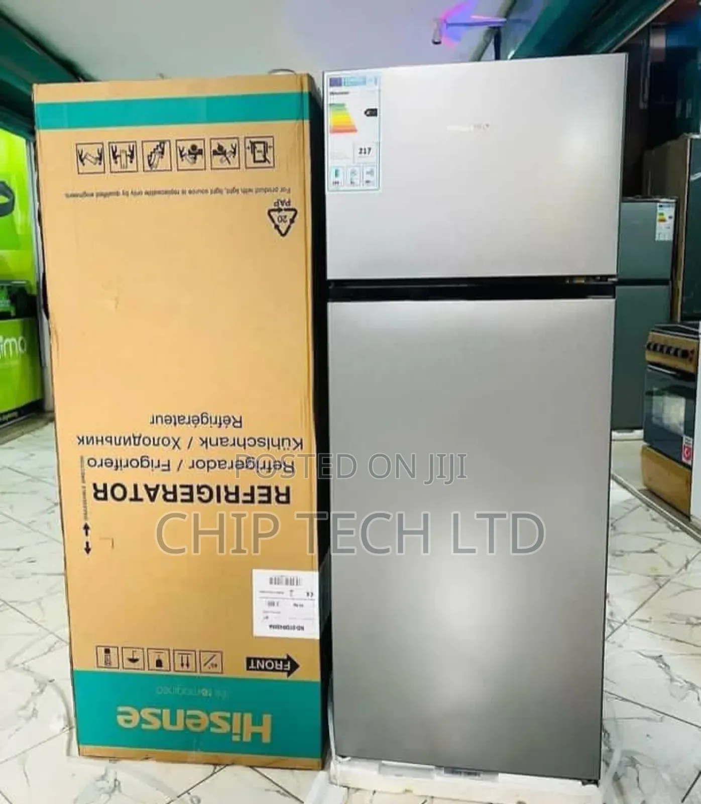 Hisense Refrigerator 205 Liters RD 27
