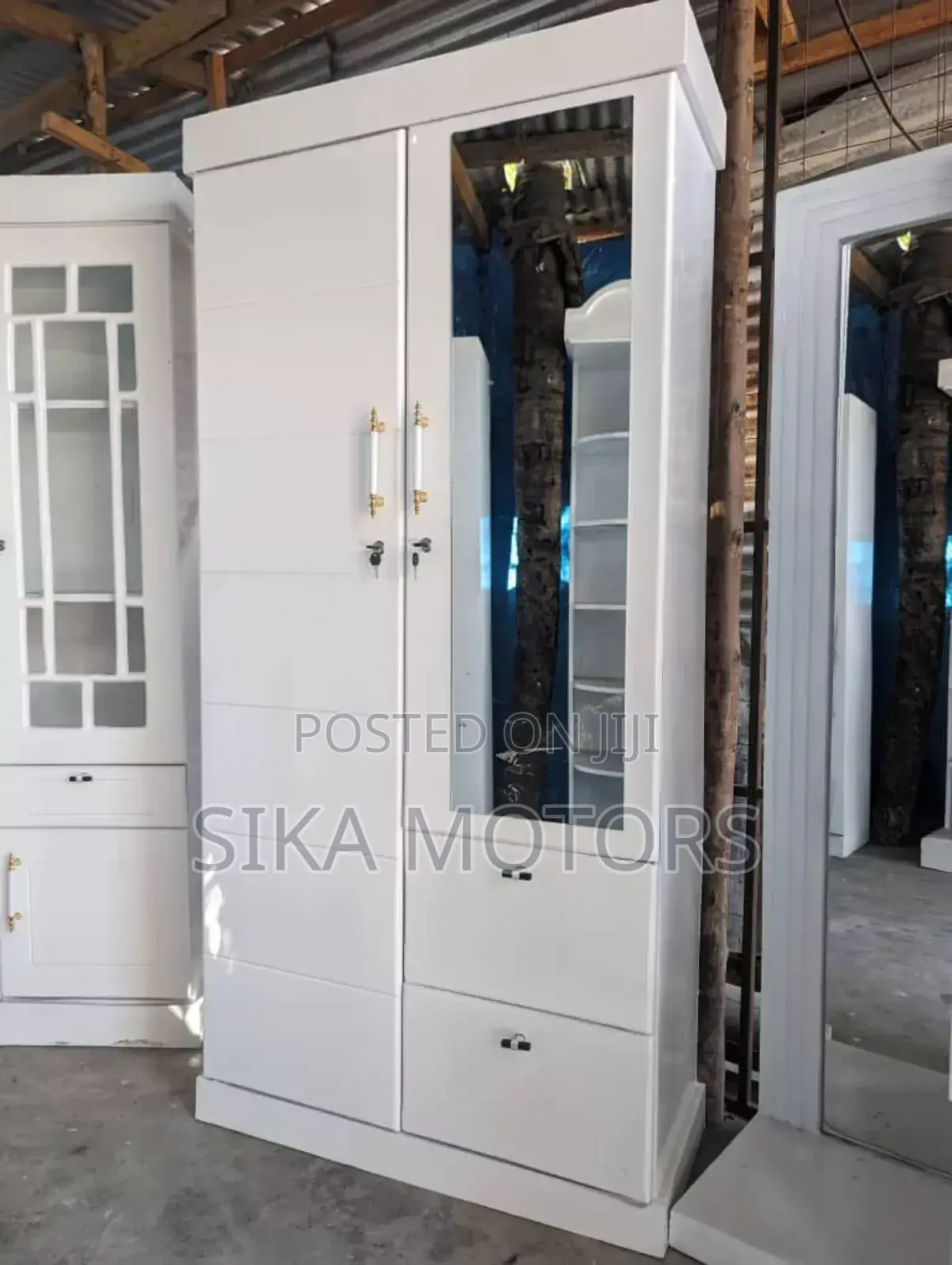Kabati La Nguo 2 Doors(Wardrobe)