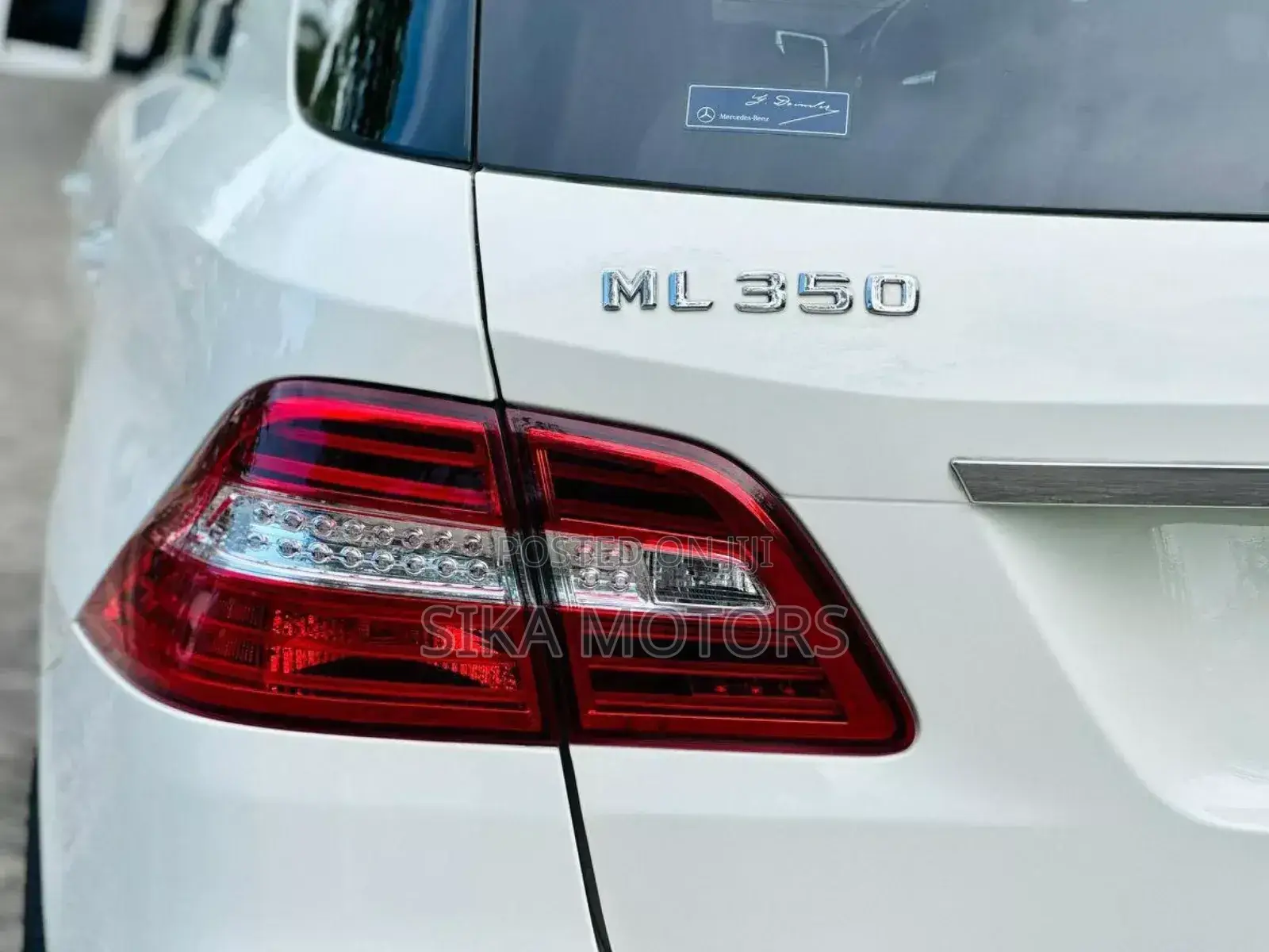 Mercedes-Benz M Class 2015 White