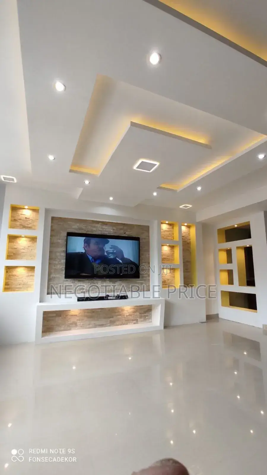 POP Ceiling Works Plaster Board Skimming Paints in Tanzania